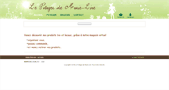Desktop Screenshot of lepotagerdemarieline.fr